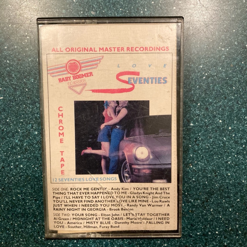 Baby Boomer Love Seventies Chrome Tape